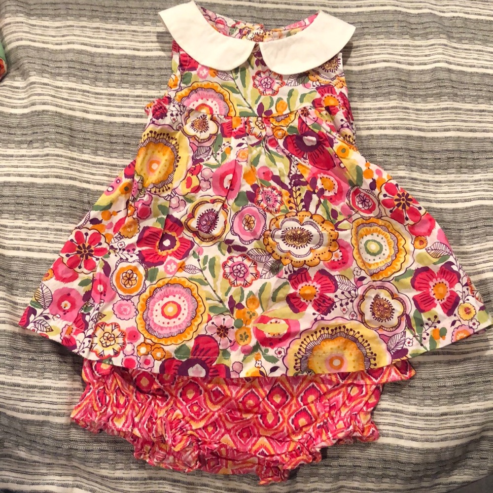 Vera Bradley baby collared dress